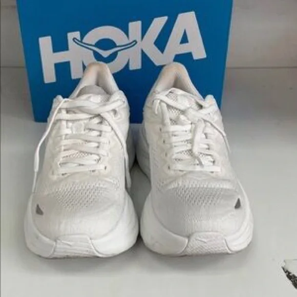 Hoka Women's All-White Sneakers - Picture 3 of 4